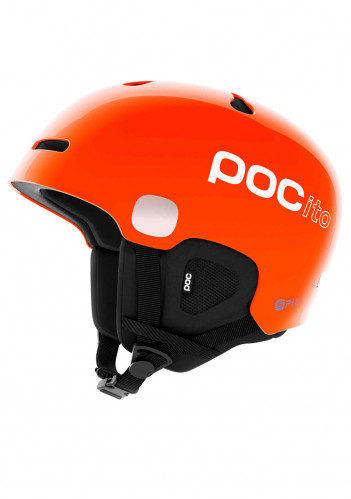 Dětská sjezdová helma POC POCito Auric Cut SPIN Fluorescent Orange